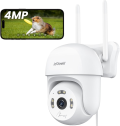ieGeek 2.5K Outdoor WiFi Surveillance Camera, 4MP Outdoor Surveillance, PTZ WLAN Camera Outdoor with Automatic Tracked, 24/7 Recording, Night Vision in Colour, IP65, SD/Cloud Storage, 2.4GHz WiFi [Energy Class A+++] - image 1 | DigiZauber