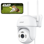 ieGeek 2.5K Outdoor WiFi Surveillance Camera, 4MP Outdoor Surveillance, PTZ WLAN Camera Outdoor with Automatic Tracked, 24/7 Recording, Night Vision in Colour, IP65, SD/Cloud Storage, 2.4GHz WiFi [Energy Class A+++] - image 1 | DigiZauber