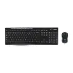Logitech Wireless DuoSet: Compact Keyboard & Mouse Combo, 2.4 GHz Secure Connectivity, Extended Battery Life, Compatible with Windows, ChromeOS & Linux, German QWERTZ Layout - Sleek Black Design. - image 3 | DigiZauber