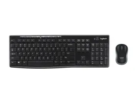 Logitech Wireless DuoSet: Compact Keyboard & Mouse Combo, 2.4 GHz Secure Connectivity, Extended Battery Life, Compatible with Windows, ChromeOS & Linux, German QWERTZ Layout - Sleek Black Design. - image 3 | DigiZauber