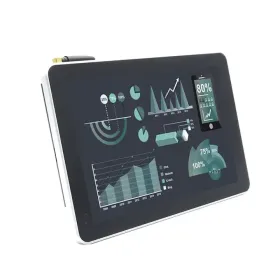 DigiZauber ProTouch 13.3" - High-Quality, Customizable, Fanless Industrial Grade All-in-One Touchscreen Panel PC, IP65 Waterproof, Aluminum, Wall/Table Mounted, Android/Windows/Linux, Embedded, LAN, RS232, USB, WiFi - image 1 | DigiZauber | DigiZauber
